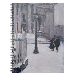 Snow outside St. Paul's 2009 Spiral Notebook