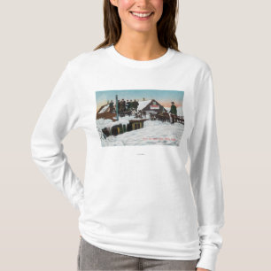 Snow Over the House TopsNome, AK T-Shirt