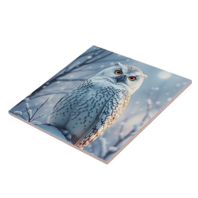 Snow Owl Keep or design your own Tile (Side)