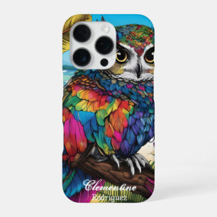 Snow Owl Tropical Owl Dreamscape iPhone 16 Pro Case