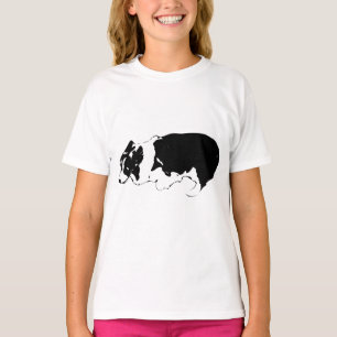 Snow-path corgi confidence T-Shirt