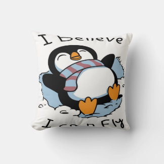 Snow Penguin Cushion