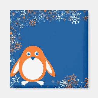 Snow Penguin Magnet
