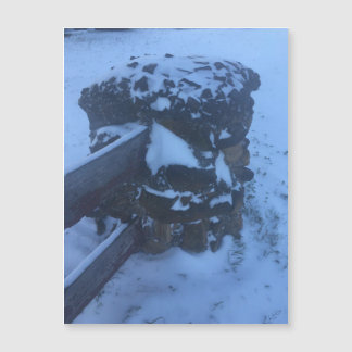 Snow Pillar Magnet