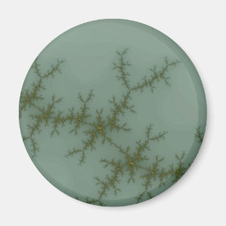 Snow Pine - Fractal Art Magnet