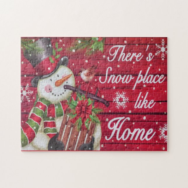 Snow Place Like Home Jigsaw Puzzle (Horizontal)