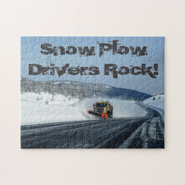 Snow Plough Puzzle (Horizontal)