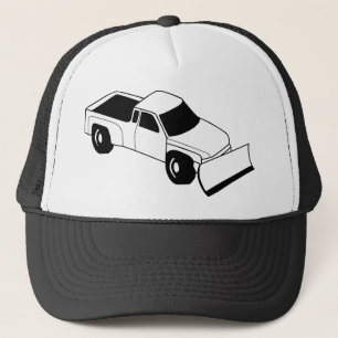snow plough truck trucker hat