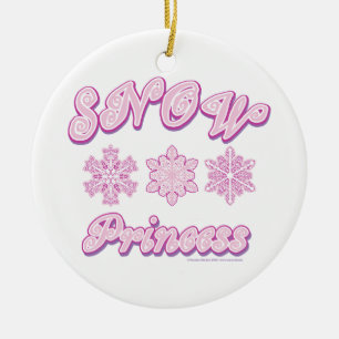 Snow Princess Ceramic Tree Decoration