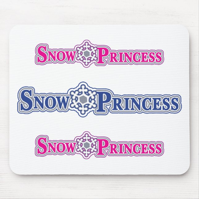 Snow-Princess-Light Mouse Pad (Front)