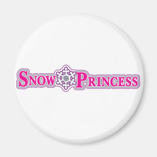 Snow-Princess-pink Magnet