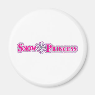 Snow-Princess-pink Magnet