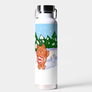 Snow Puppy Water Bottle