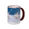 Snow Queen Ballerina, Star, Snowflakes, Mug