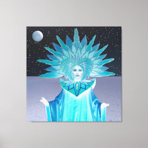 Snow Queen  Canvas Print