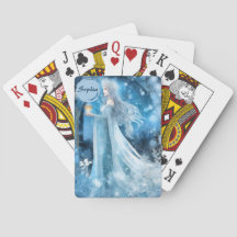 Snow Queen Fantasy Art – Mystical Winter Goddess