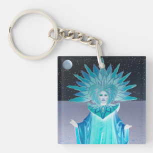 Snow Queen Key Ring
