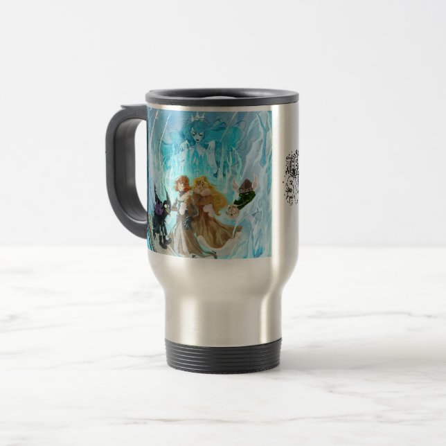 Snow Queen travel mug (Front Left)