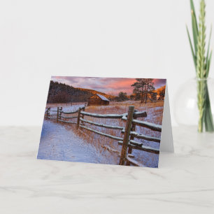 Snow Ranch Card