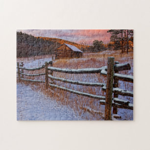 Snow Ranch Jigsaw Puzzle