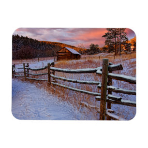 Snow Ranch Magnet