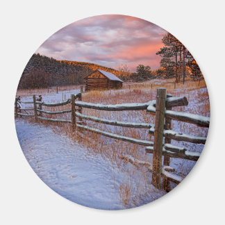 Snow Ranch Magnet