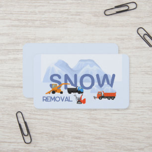 Snow Removal Business Card