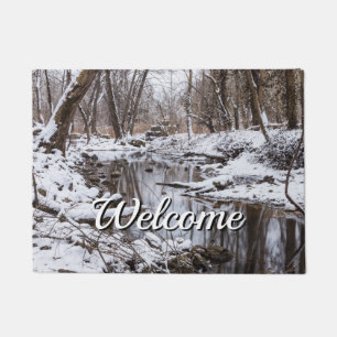 Snow Riverside Welcome Doormat