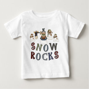 Snow Rocks  T-shirts and Gifts