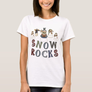 Snow Rocks  T-shirts and Gifts