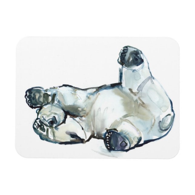 Snow Rub Magnet (Horizontal)