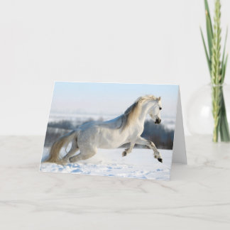 Snow Runner Holiday Card