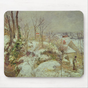 Snow Scene Mouse Pad