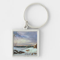 Snow scene, New England