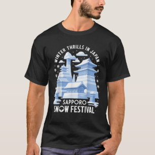 Snow Sculptures Sapporo Japan T-Shirt