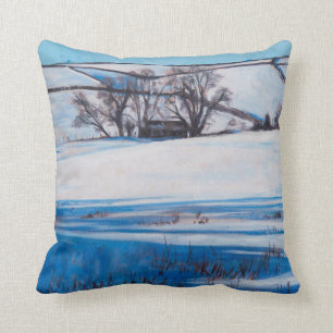 Snow Shadows 2010 Cushion