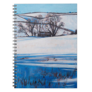 Snow Shadows 2010 Spiral Notebook