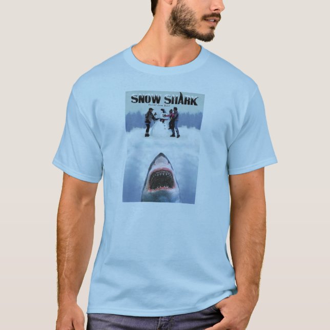 Snow Shark - Teaser art T-shirt (Front)
