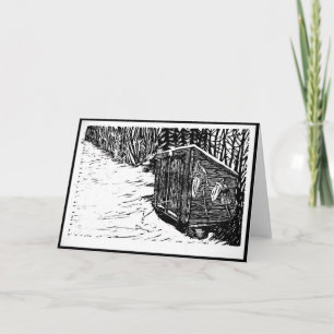 Snow Shed Notecards