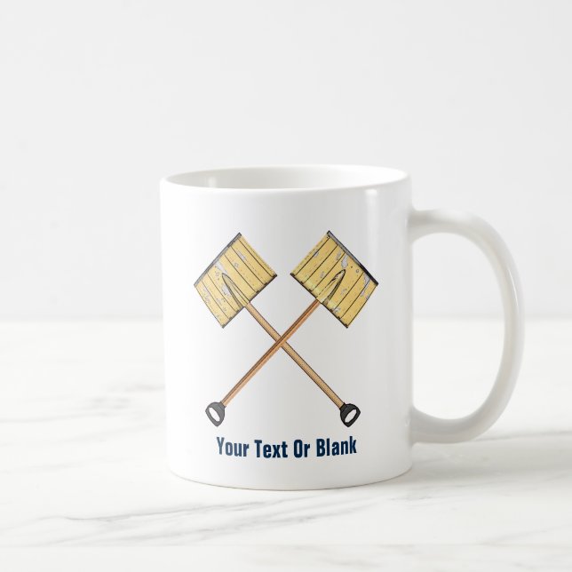 Snow Shoveling Business Coffee Mug (Right)