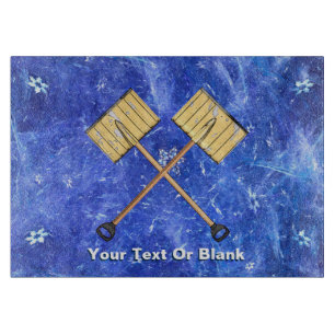 Snow Shoveling Business Cutting Board