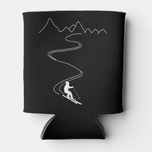 Snow Ski Minimalist Skiing In The Mountains Can Cooler