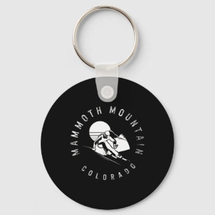 Snow Ski Mountain Ski Skiing Snowboarding Winter C Key Ring