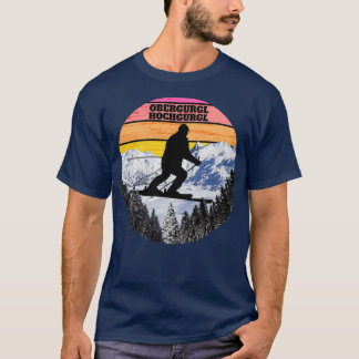 Snow Ski Obergurgl Hochgurgl Skiing Fields Austria T-Shirt