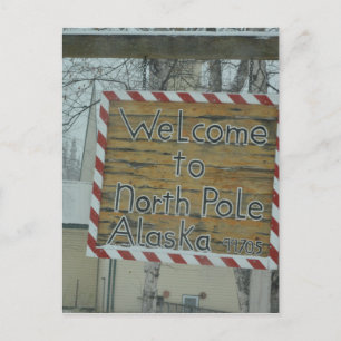 Snow Snowflake Frozen Weather North Pole Alaska Postcard