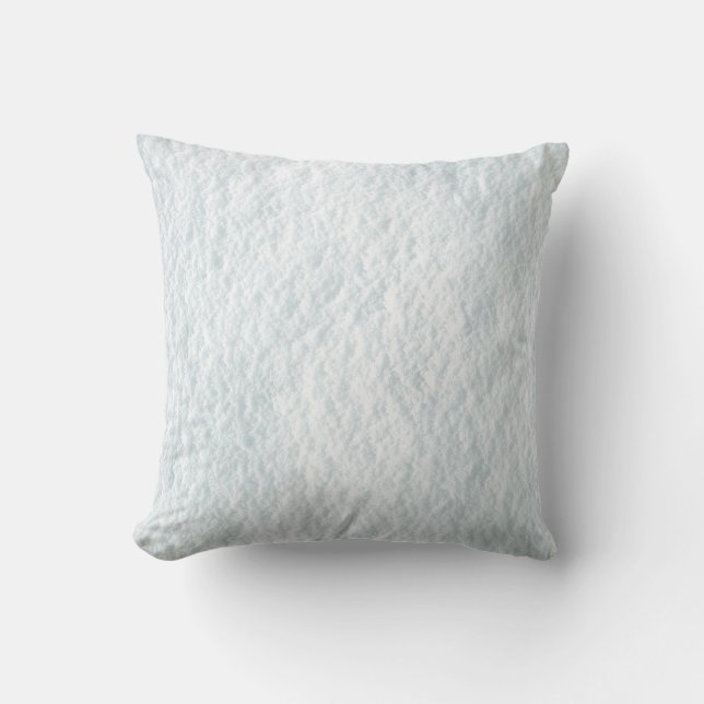 Snow Square Pillow (Front)