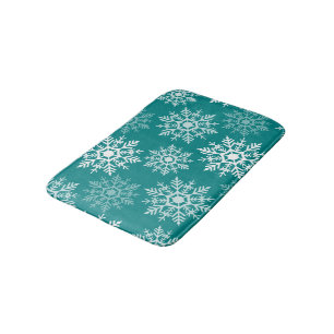 Snow Stars Design - Bath Mat