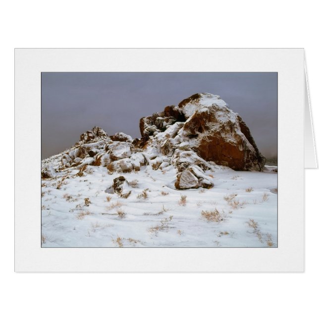 "Snow Stones" (Front Horizontal)