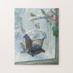 Snow Storm Jigsaw Puzzle