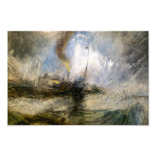 Snow Storm | JMW Turner | Photo Print (Front)